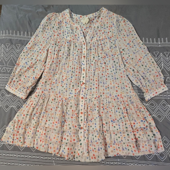 Maeve Tops - Maeve Paccia Button Down Tunic Size XS